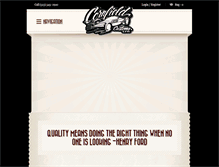 Tablet Screenshot of cornfield-customs.com